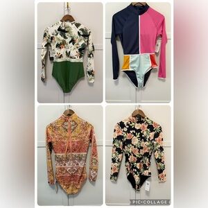 Rip Curl Long Sleeve Swimsuit lot